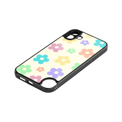 Floral Mosaic stylish phone case for cmf nothing phone 1 | glossy glass and slim fit