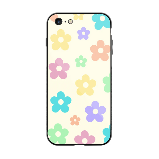 Floral Mosaic back phone cover | glass case for iphone 6s