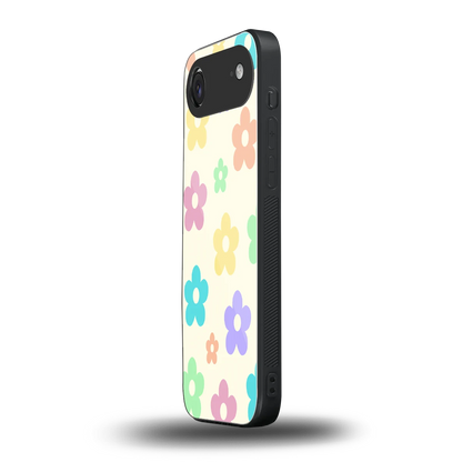 Floral Mosaic iphone air mobile cover | shockproof glass phone case