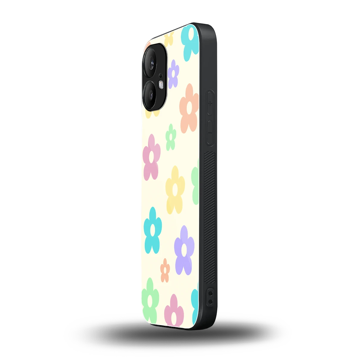 Floral Mosaic nothing phone 2 mobile cover | shockproof glass phone case