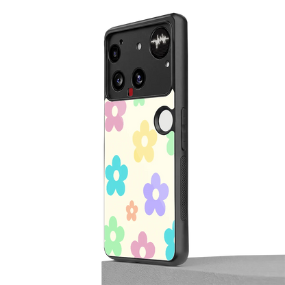 Floral Mosaic nothing phone 3 mobile cover | shockproof glass phone case