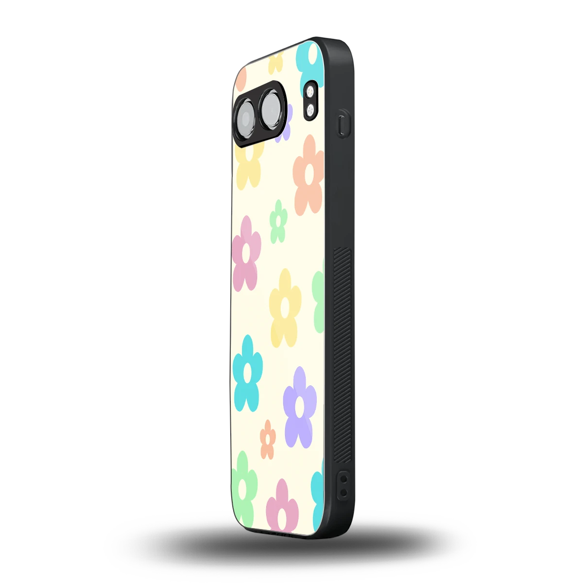 Floral Mosaic oneplus nord 4 mobile cover | shockproof glass phone case