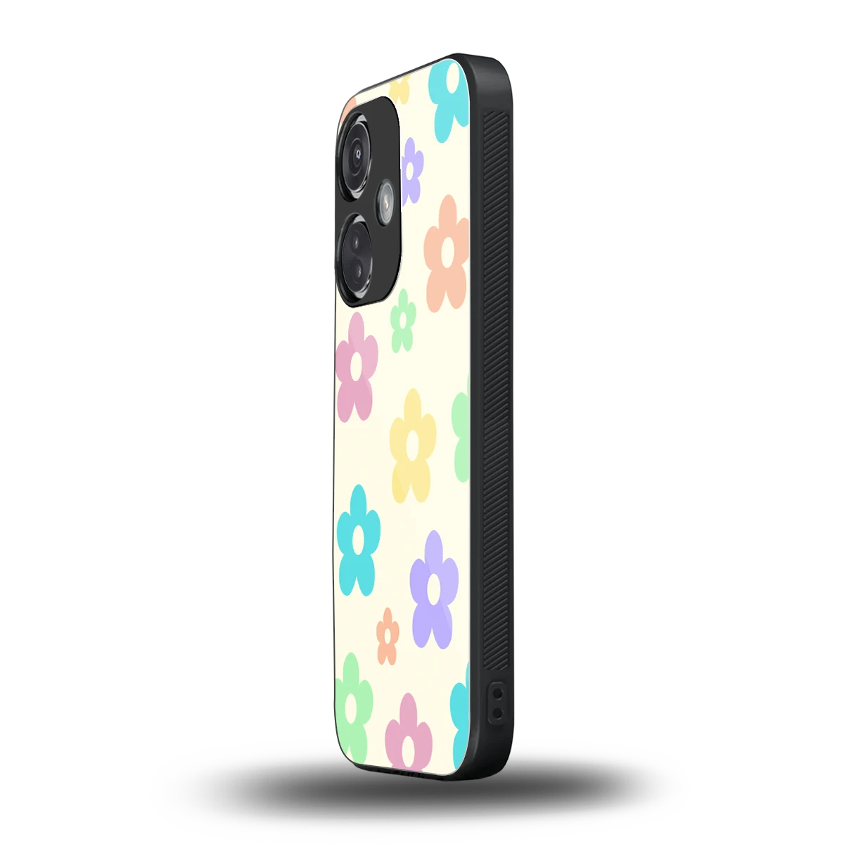 Floral Mosaic oneplus nord ce 3 mobile cover | shockproof glass phone case