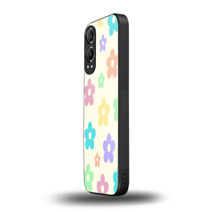 Floral Mosaic oneplus nord ce 4 lite mobile cover | shockproof glass phone case