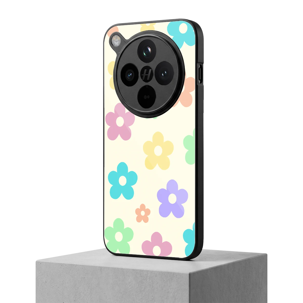 Floral Mosaic oppo find x8 mobile cover | shockproof glass phone case