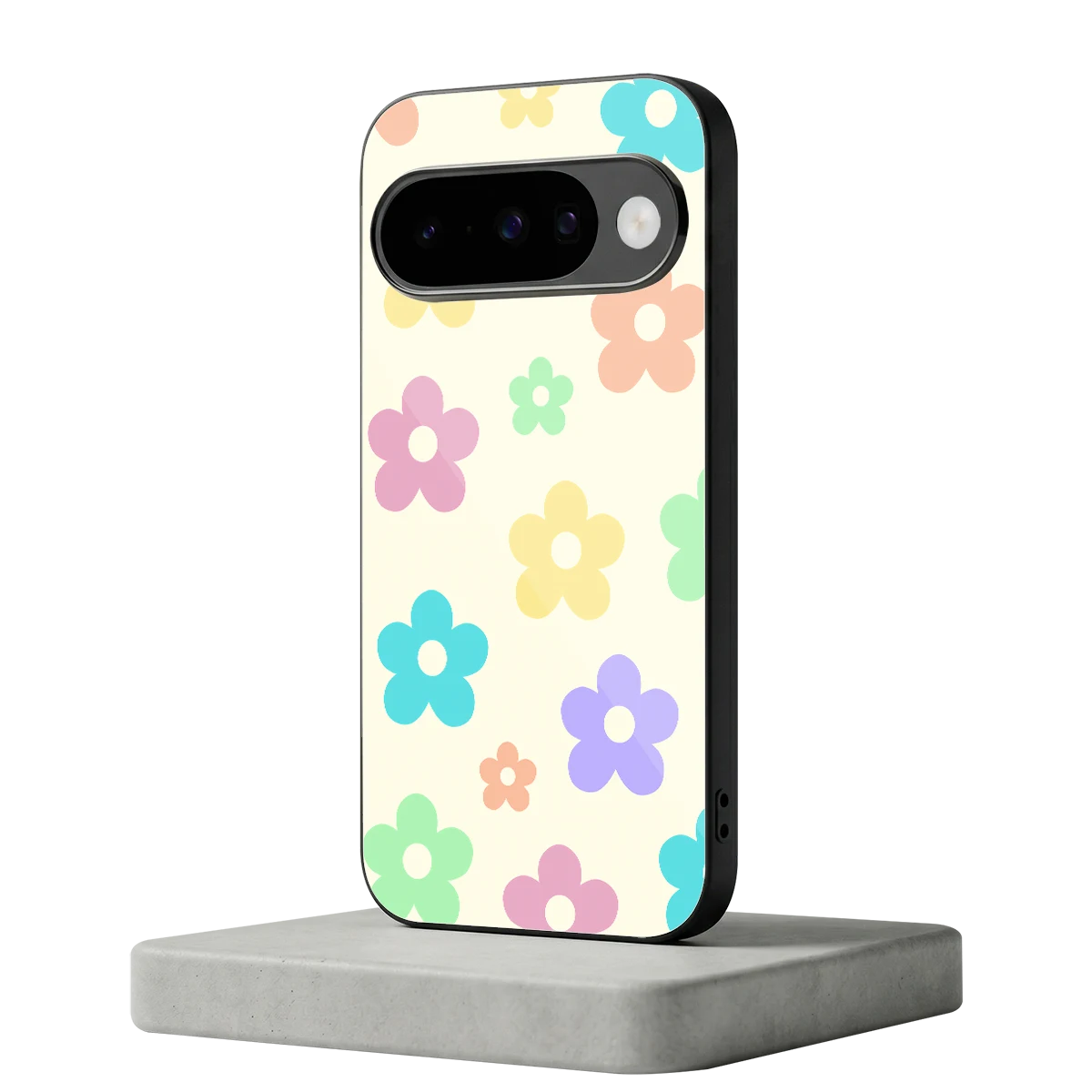 Floral Mosaic google pixel 10 mobile cover | shockproof glass phone case