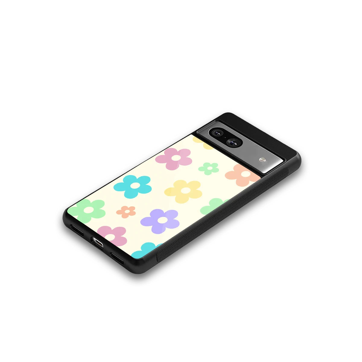 Floral Mosaic google pixel 7 mobile cover | shockproof glass phone case