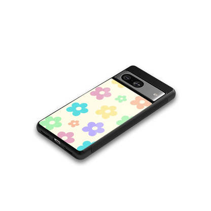 Floral Mosaic google pixel 8 mobile cover | shockproof glass phone case