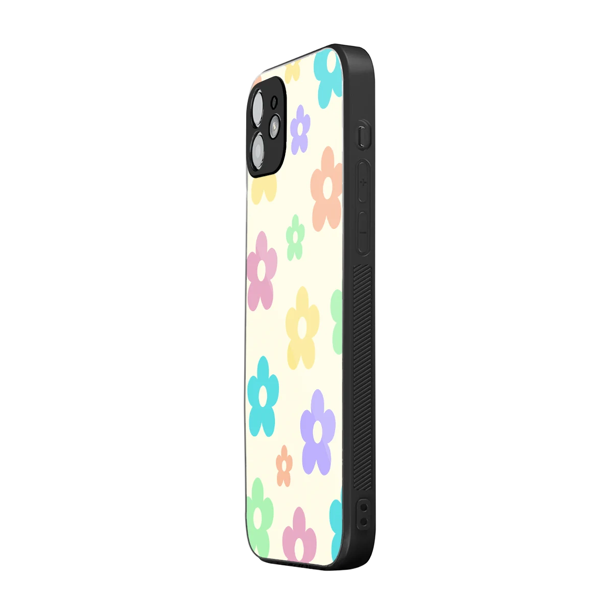 Floral Mosaic iphone 11 mobile cover | shockproof glass phone case