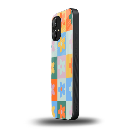 Floral Patchwork nothing phone 1 mobile cover | shockproof glass phone case