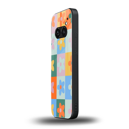 Floral Patchwork nothing phone 2a mobile cover | shockproof glass phone case