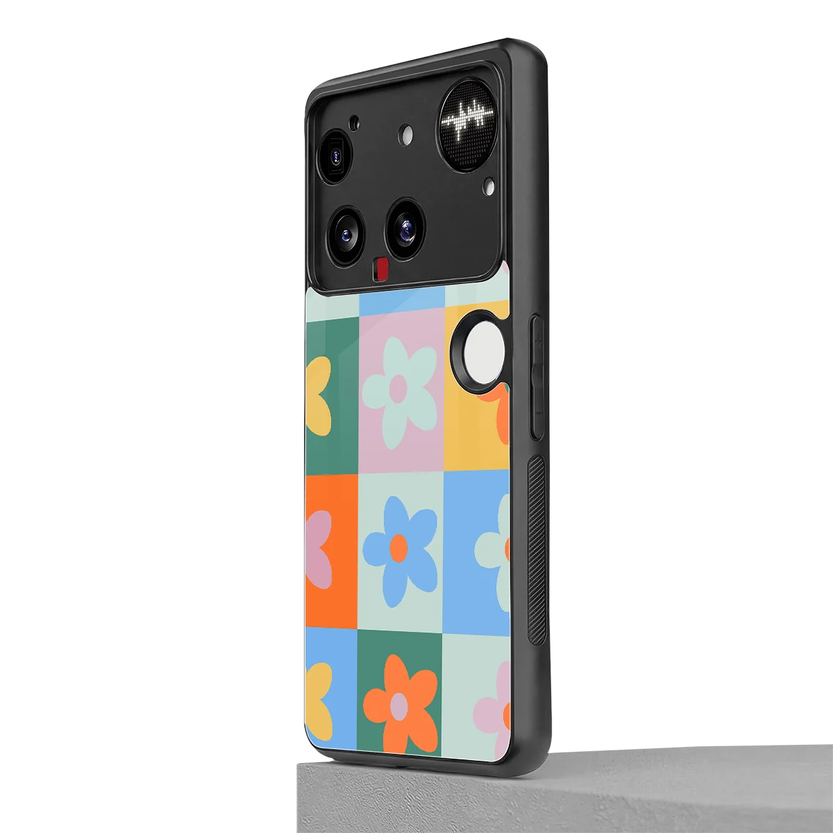 Floral Patchwork nothing phone 3 mobile cover | shockproof glass phone case