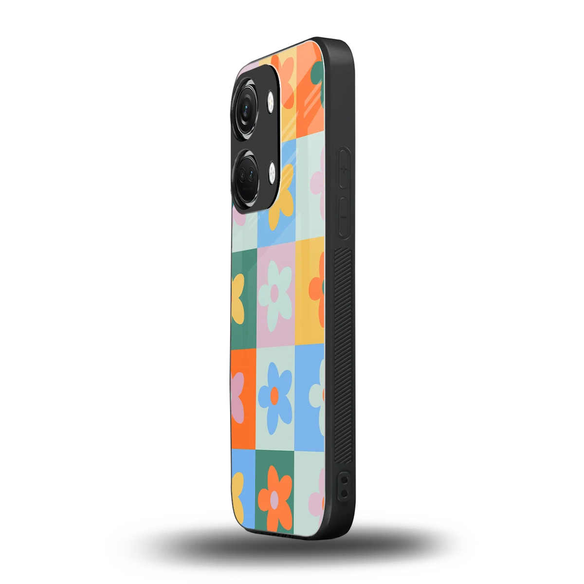 Floral Patchwork oneplus nord 3 mobile cover | shockproof glass phone case