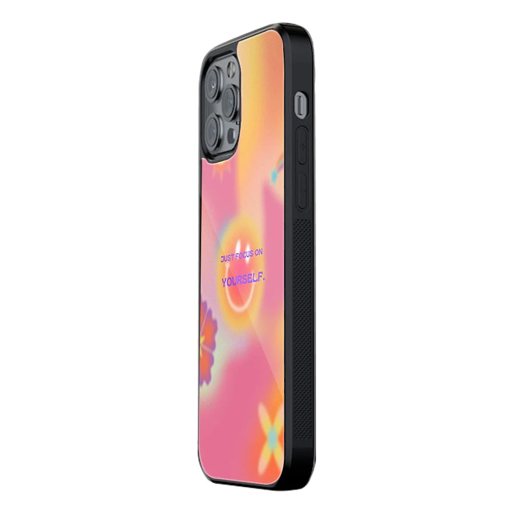 Trendy Glass Back Mobile Case for iPhone, Samsung, Redmi, OnePlus, Google Pixel, Motorola