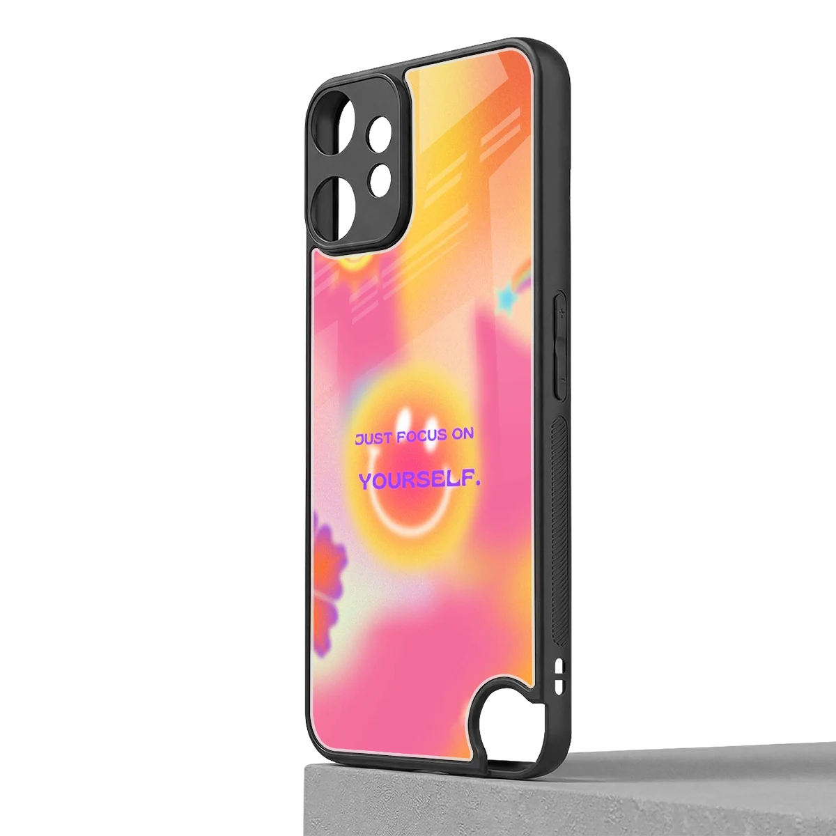 Focus On Yourself cmf nothing phone 2 pro mobile cover | shockproof glass phone case