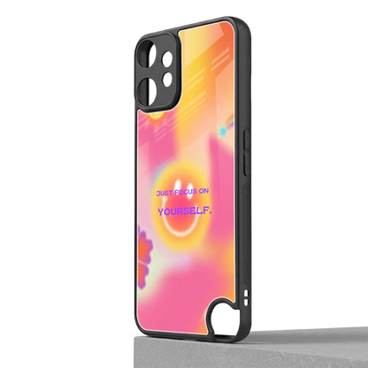 Focus On Yourself cmf nothing phone 2 pro mobile cover | shockproof glass phone case