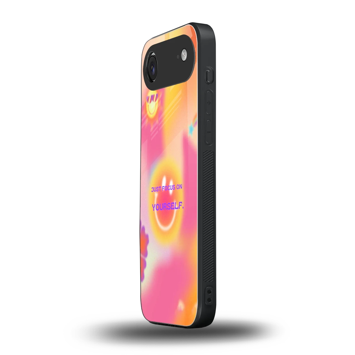 Focus On Yourself iphone air mobile cover | shockproof glass phone case