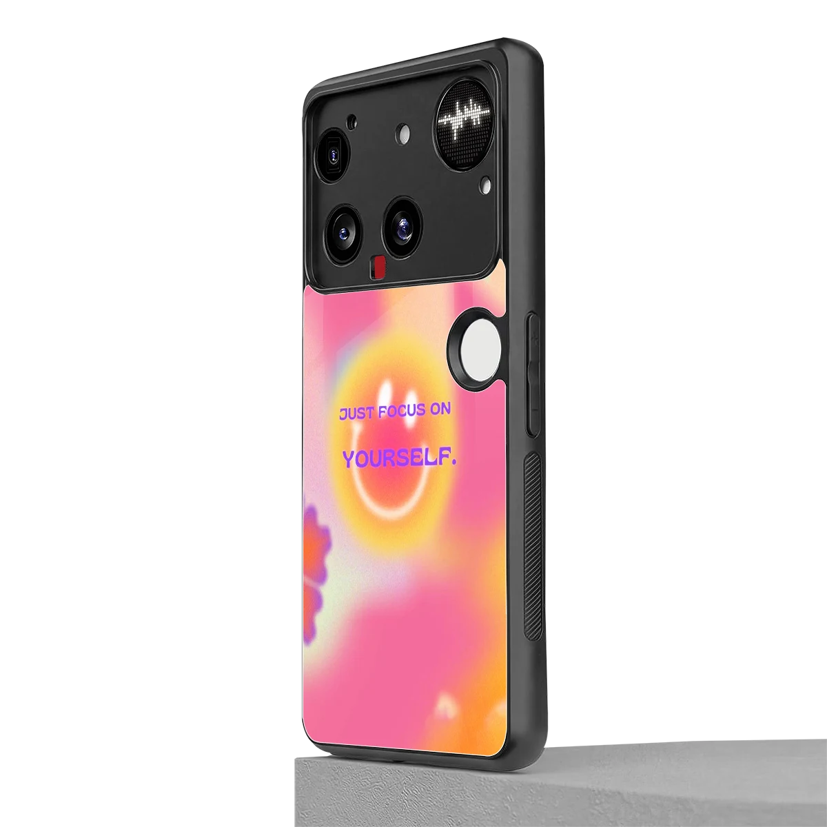Focus On Yourself nothing phone 3 mobile cover | shockproof glass phone case