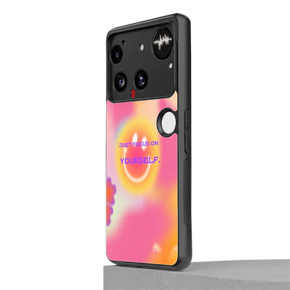 Focus On Yourself nothing phone 3 mobile cover | shockproof glass phone case