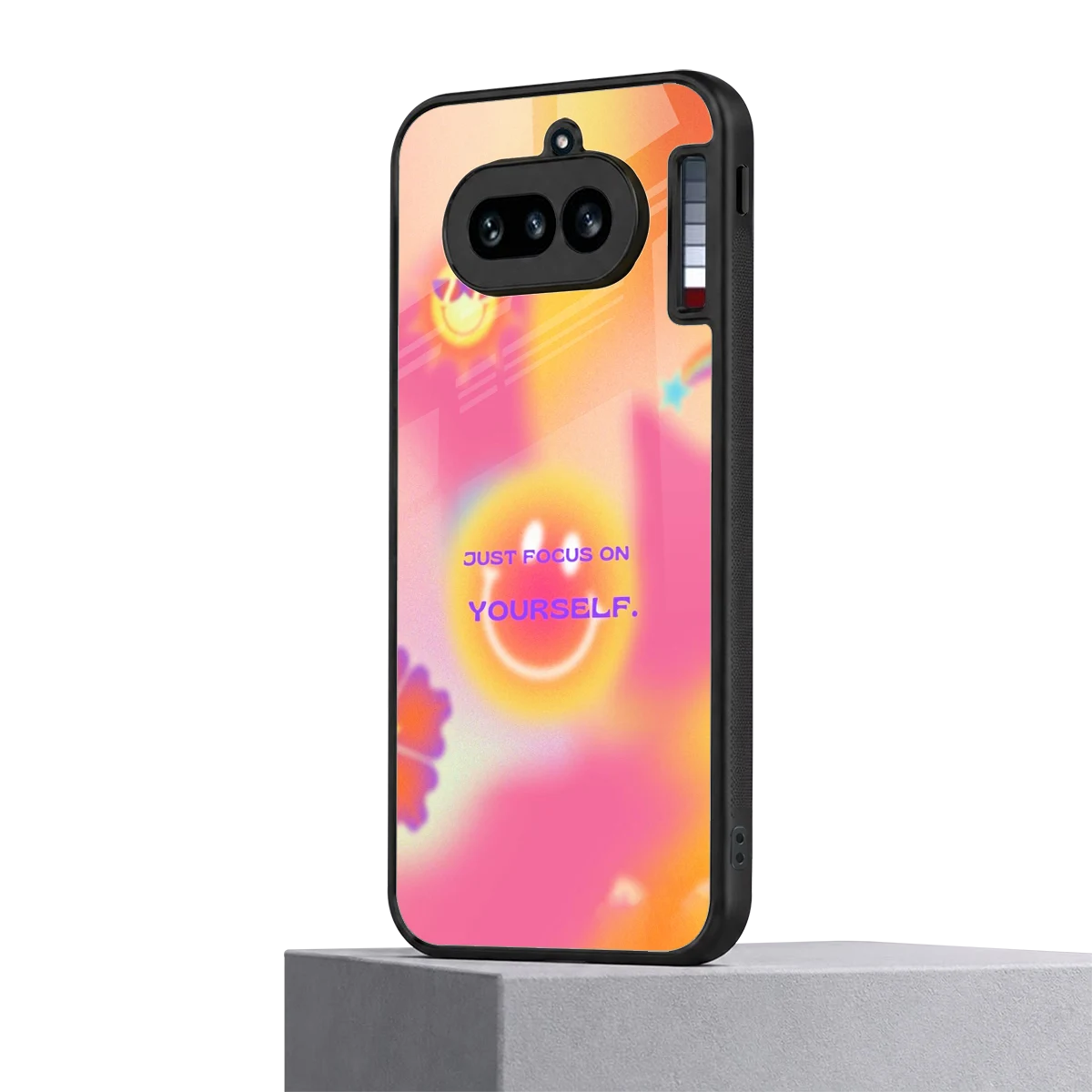 Focus On Yourself nothing phone 4a mobile cover | shockproof glass phone case