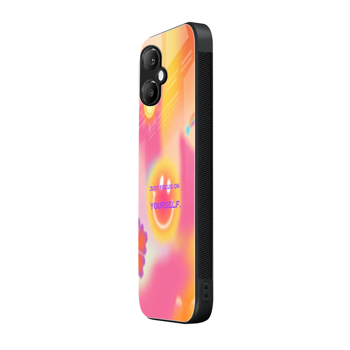 Focus On Yourself samsung galaxy a06 5g mobile cover | shockproof glass phone case