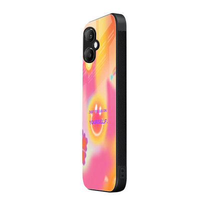 Focus On Yourself samsung galaxy a06 5g mobile cover | shockproof glass phone case