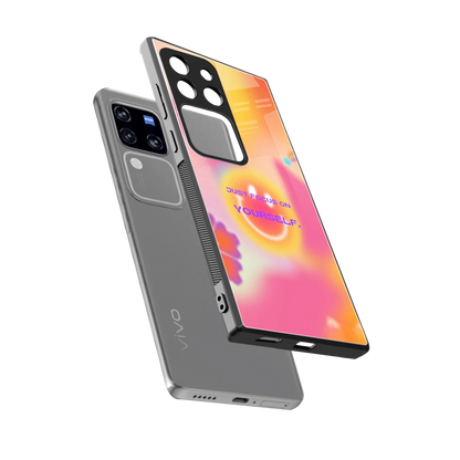 Focus On Yourself sleekvivo v30 pro cover with tempered glass back and TPU edges