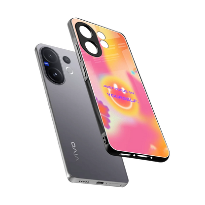 Focus On Yourself sleek vivo v60 cover with tempered glass back and TPU edges