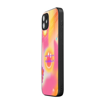 Focus On Yourself iphone 12 mobile cover | shockproof glass phone case