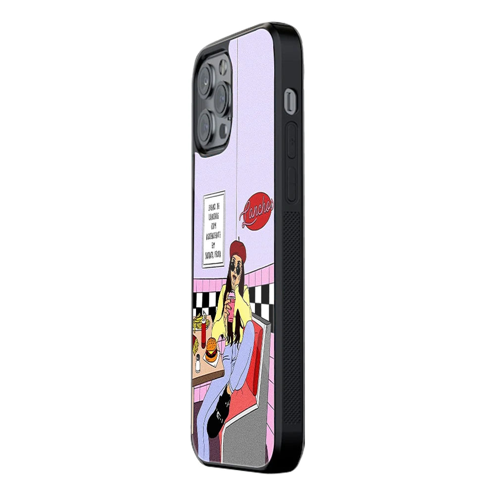 Trendy Glass Back Mobile Case for iPhone, Samsung, Redmi, OnePlus, Google Pixel, Motorola