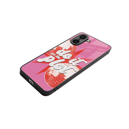 For The Plot stylish phone case for oneplus nord ce5 5g | glossy glass and slim fit