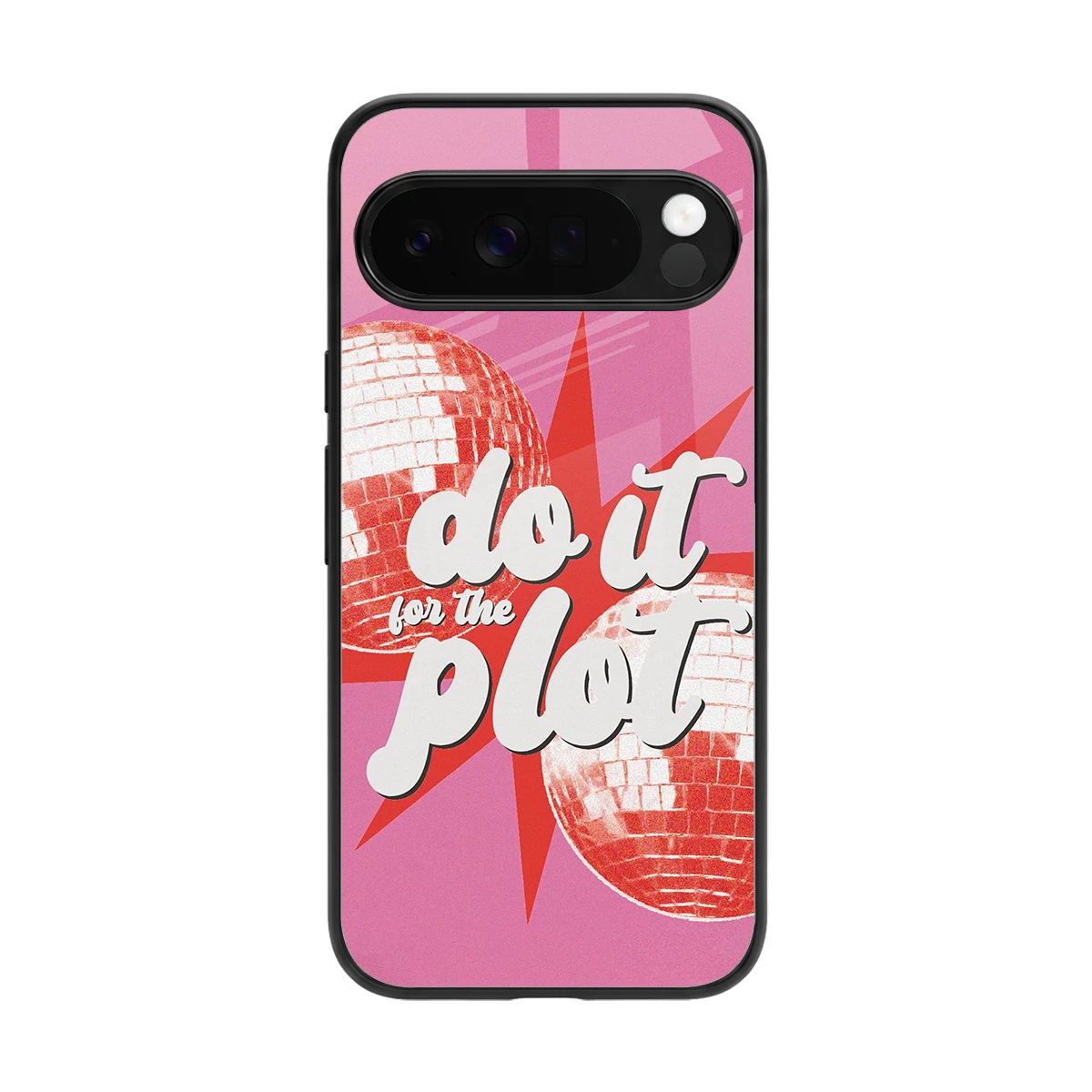 For The Plot back phone cover | glass case for google pixel 10 pro xl