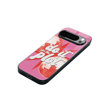 For The Plot stylish phone case for google pixel 10 pro xl | glossy glass and slim fit