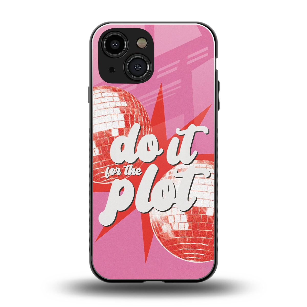For The Plot back phone cover | glass case for iphone 13 mini
