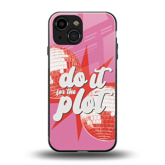For The Plot back phone cover | glass case for iphone 12 mini