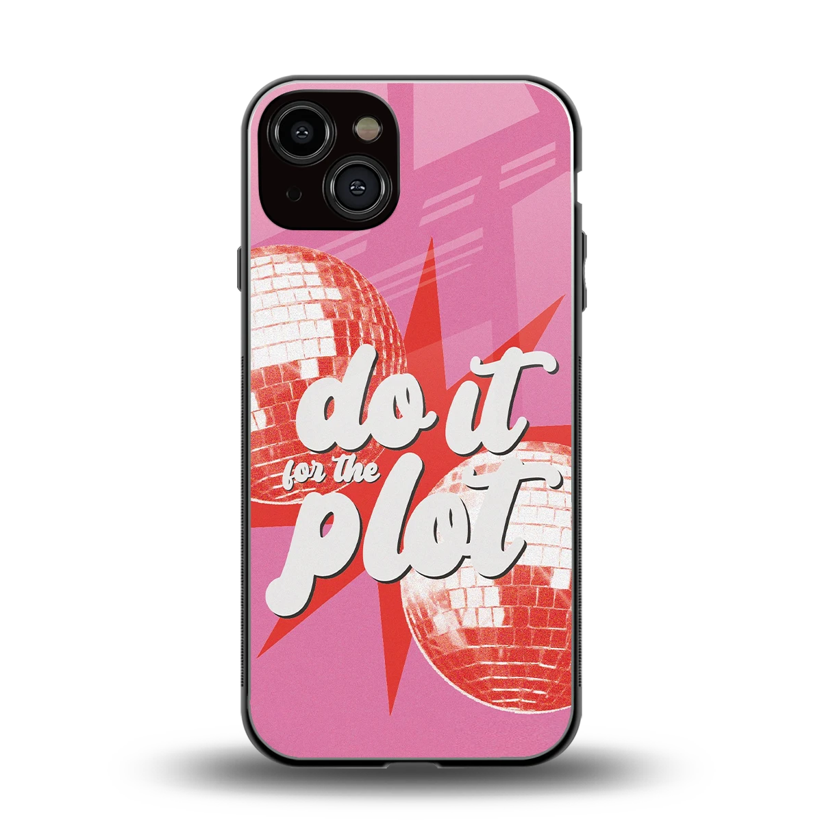 For The Plot back phone cover | glass case for iphone 14