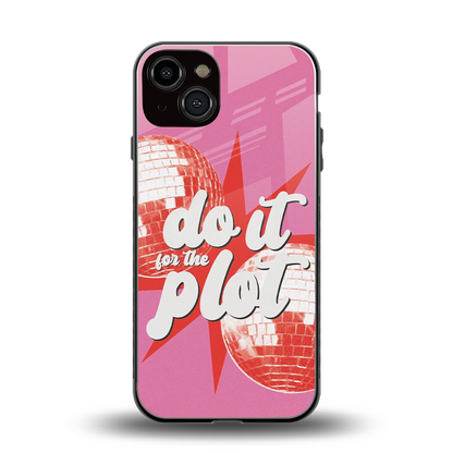 For The Plot back phone cover | glass case for iphone 14