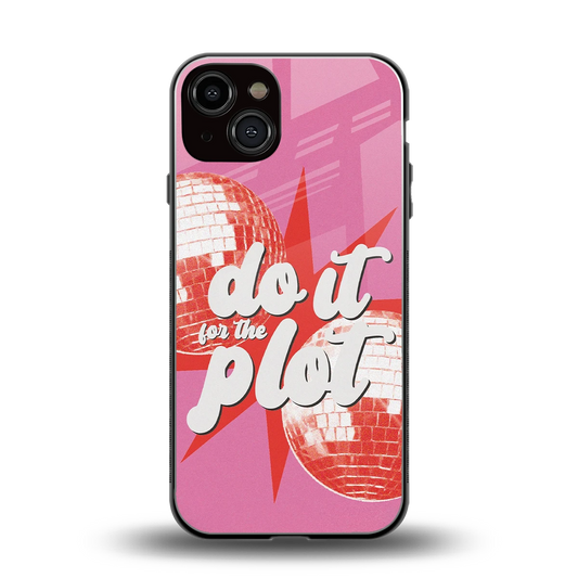 For The Plot back phone cover | glass case for iphone 14