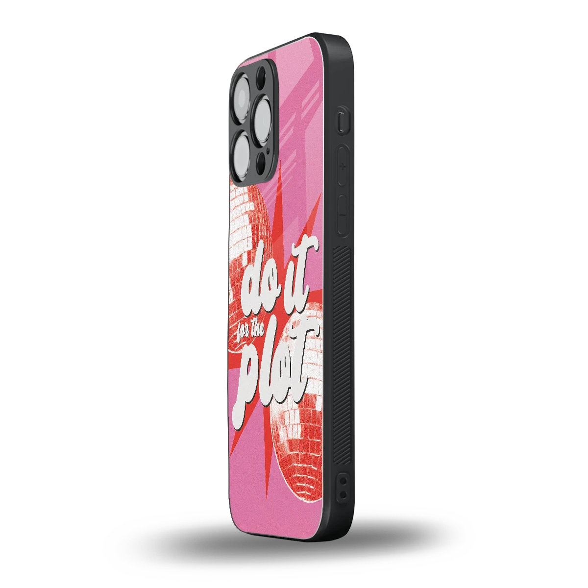 For The Plot iphone 15 pro max mobile cover | shockproof glass phone case