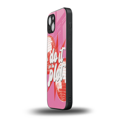 For The Plot iphone 15 mobile cover | shockproof glass phone case