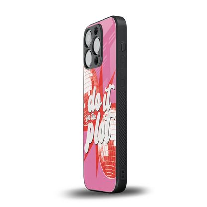 For The Plot iphone 16 pro mobile cover | shockproof glass phone case