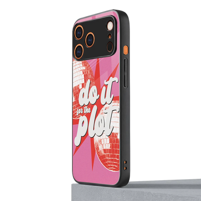 For The Plot iphone 17 pro mobile cover | shockproof glass phone case