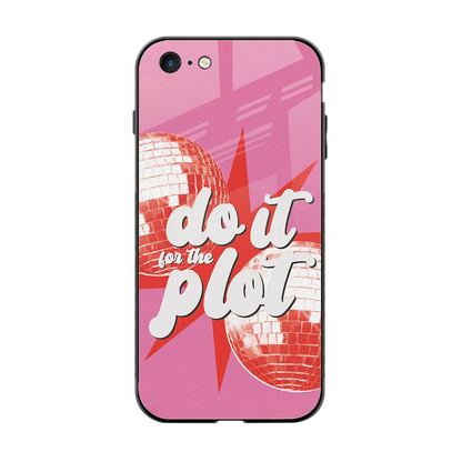 For The Plot back phone cover | glass case for iphone 6s plus
