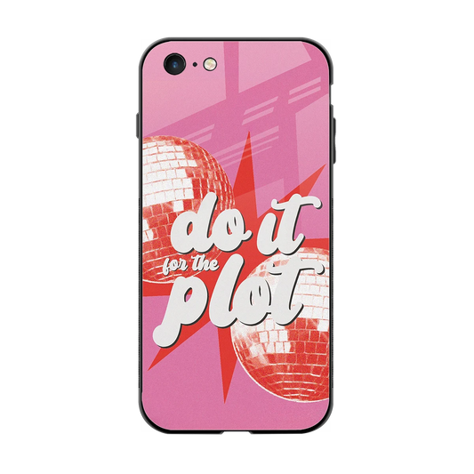 For The Plot back phone cover | glass case for iphone 6s plus