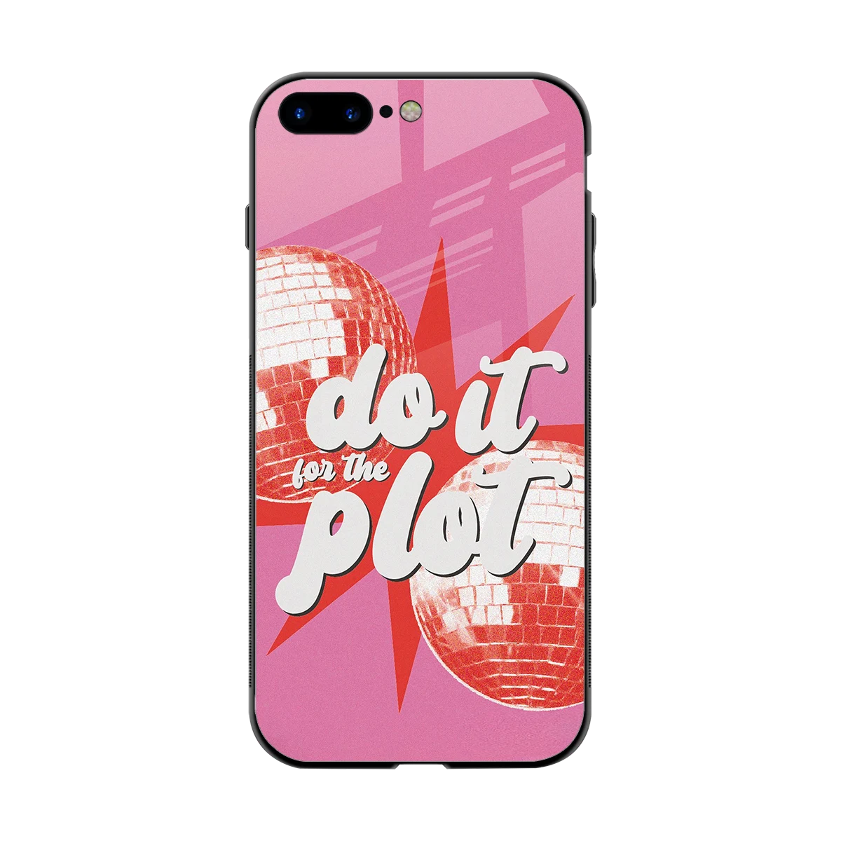 For The Plot back phone cover | glass case for iphone 8 plus