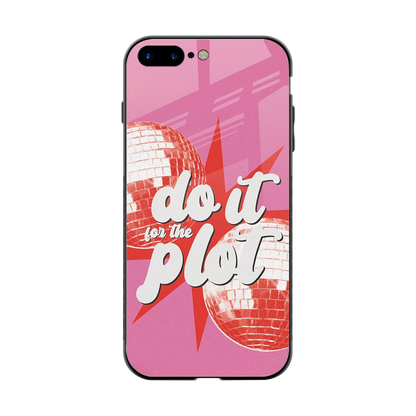 For The Plot back phone cover | glass case for iphone 8 plus