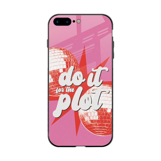 For The Plot back phone cover | glass case for iphone 8 plus