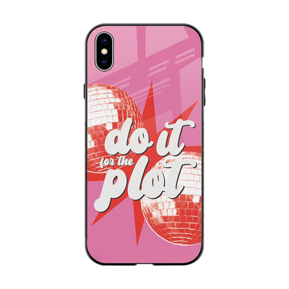 For The Plot back phone cover | glass case for iphone xs max