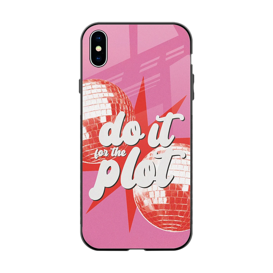 For The Plot back phone cover | glass case for iphone xs max