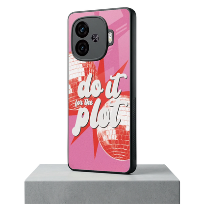 For The Plot iqoo neo 10r 5g mobile cover | shockproof glass phone case